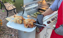 Kokomo Grill KO-BAK5BG-R 4-Burner Stainless Steel BBQ Grill with Side Table & Drip Tray