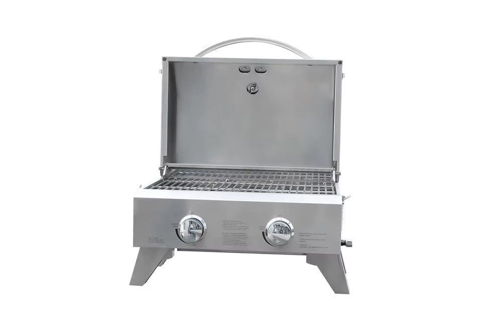 Kokomo Grill KO-PTBL  Built-In Thermometer and Folding Legs