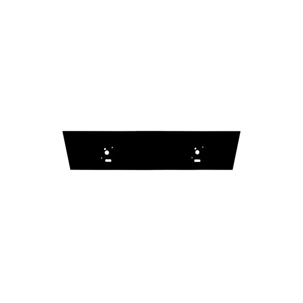 Le Griddle OML75BLKPNL black front panel accessory, front view