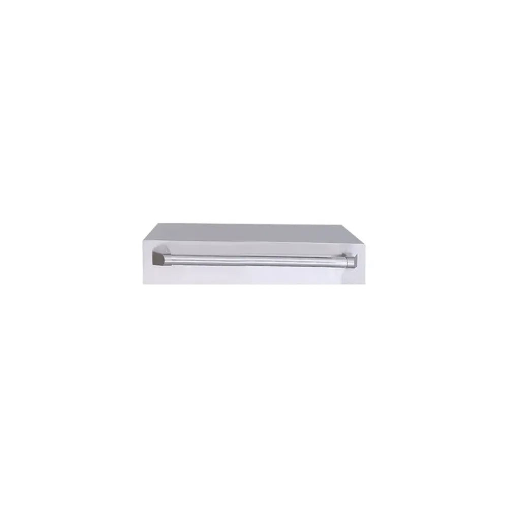 Le Griddle stainless steel griddle lid, front view