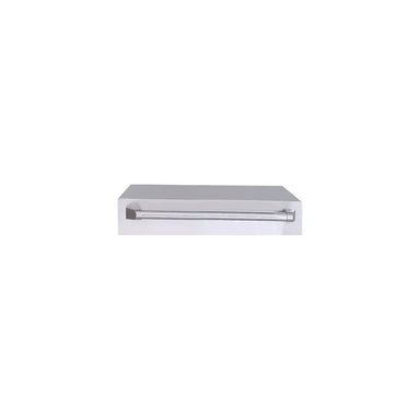 Le Griddle stainless steel griddle lid, front view