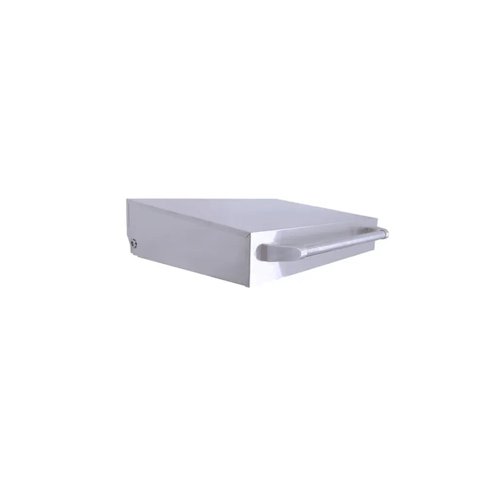 Angled view of Le Griddle stainless steel griddle lid