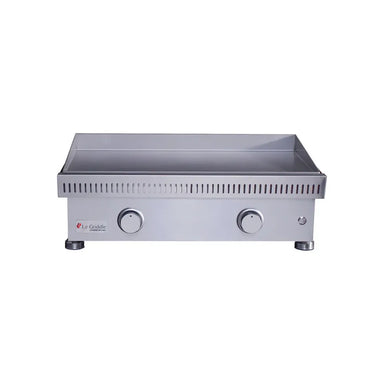 Le Griddle OML75C3 gas griddle, 3mm plate, front view