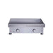 Le Griddle OML75C3 gas griddle, 3mm plate, front view