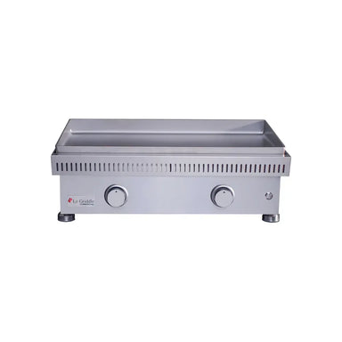 Le Griddle OML75C6 gas griddle, 6mm plate, front view