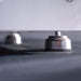 Close-up of Le Griddle OML75C6 adjustable stainless steel leveling foot