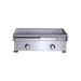 Le Griddle OML75C6 gas griddle with front grease tray open, front view