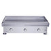 Le Griddle OML105C6 gas griddle, 6mm plate, front view