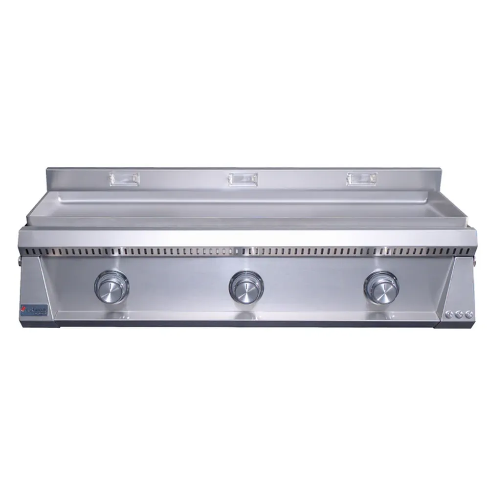 Le Griddle OML105P6 gas griddle, 6mm plate, front view