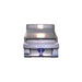 Le Griddle OML40P3 gas griddle with blue control knob light and cooking surface light