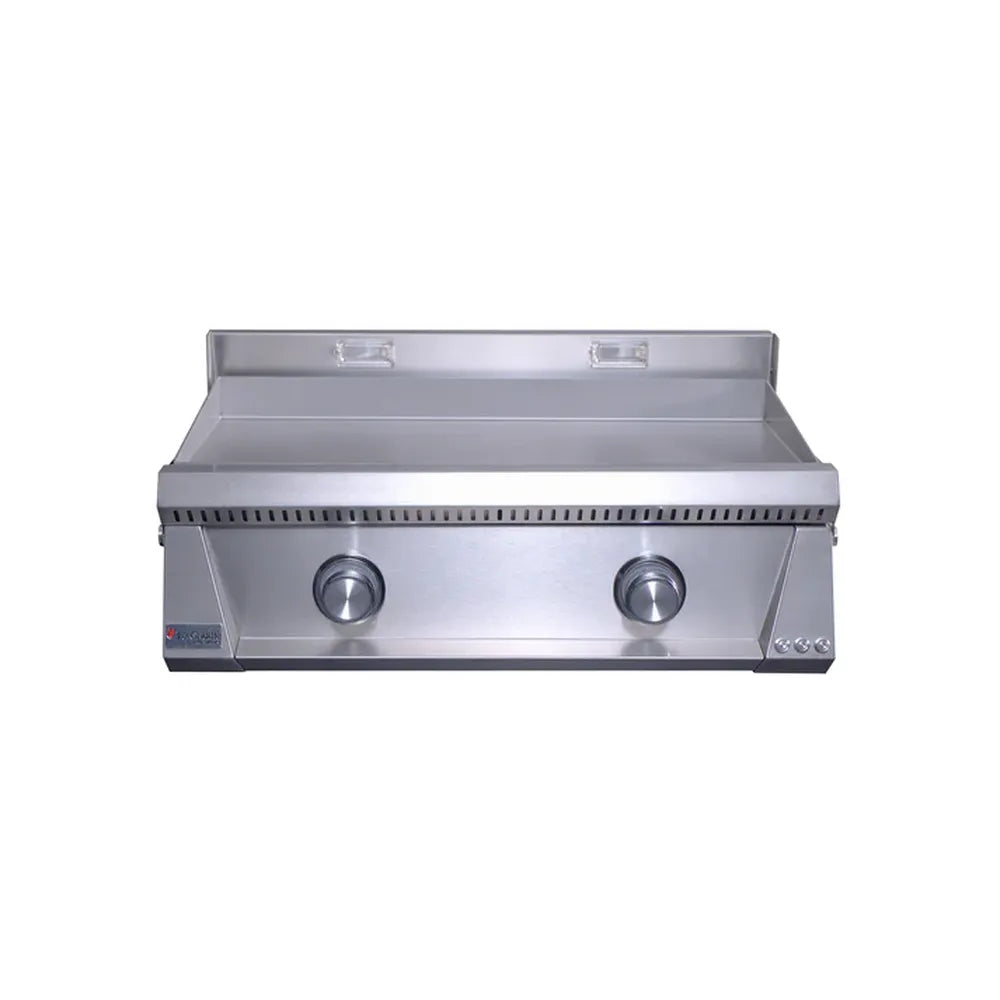 Le Griddle Pro Series 75 gas griddle, 2 burners, front view