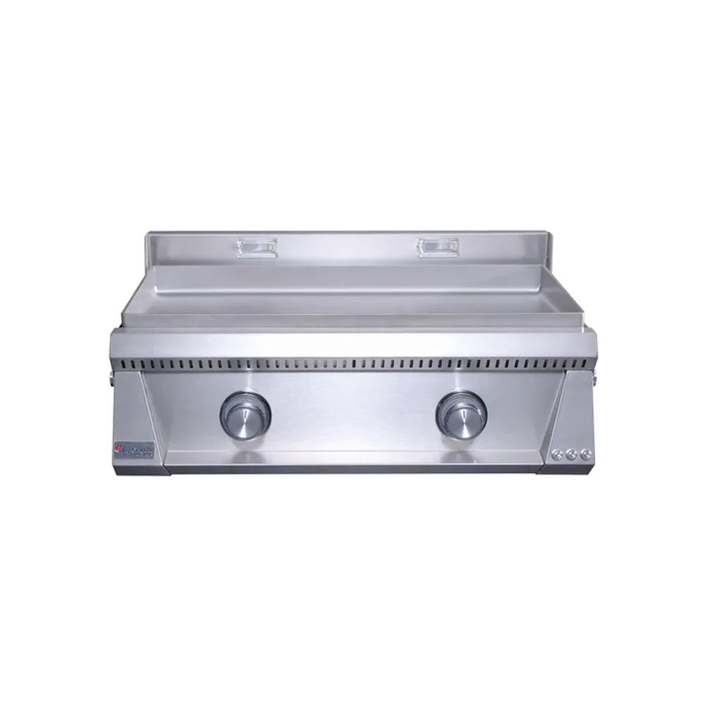 Le Griddle OML75P6 gas griddle, 6mm plate, front view