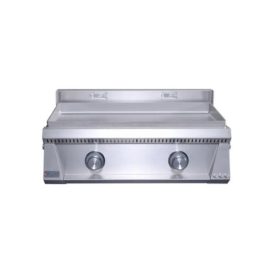 Le Griddle OML75P6 gas griddle, 6mm plate, front view