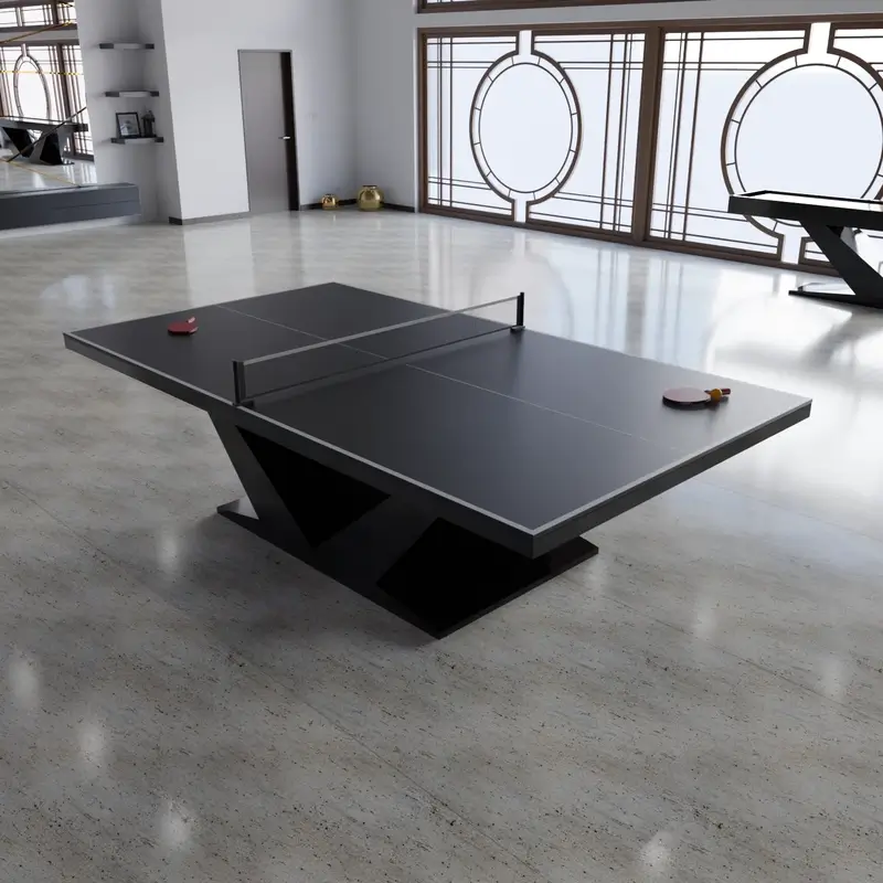 Arts Gameroom Luxor Ping Pong Table - Lifestyle Angled View