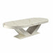 Arts Gameroom Luxor Poker Table - Quartz Marble Dining Top