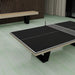 Arts Gameroom Manetho Ping Pong Table - Black Top with Net