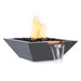 The Outdoor Plus Maya Fire and Water Fire Bowl - Gray Finish