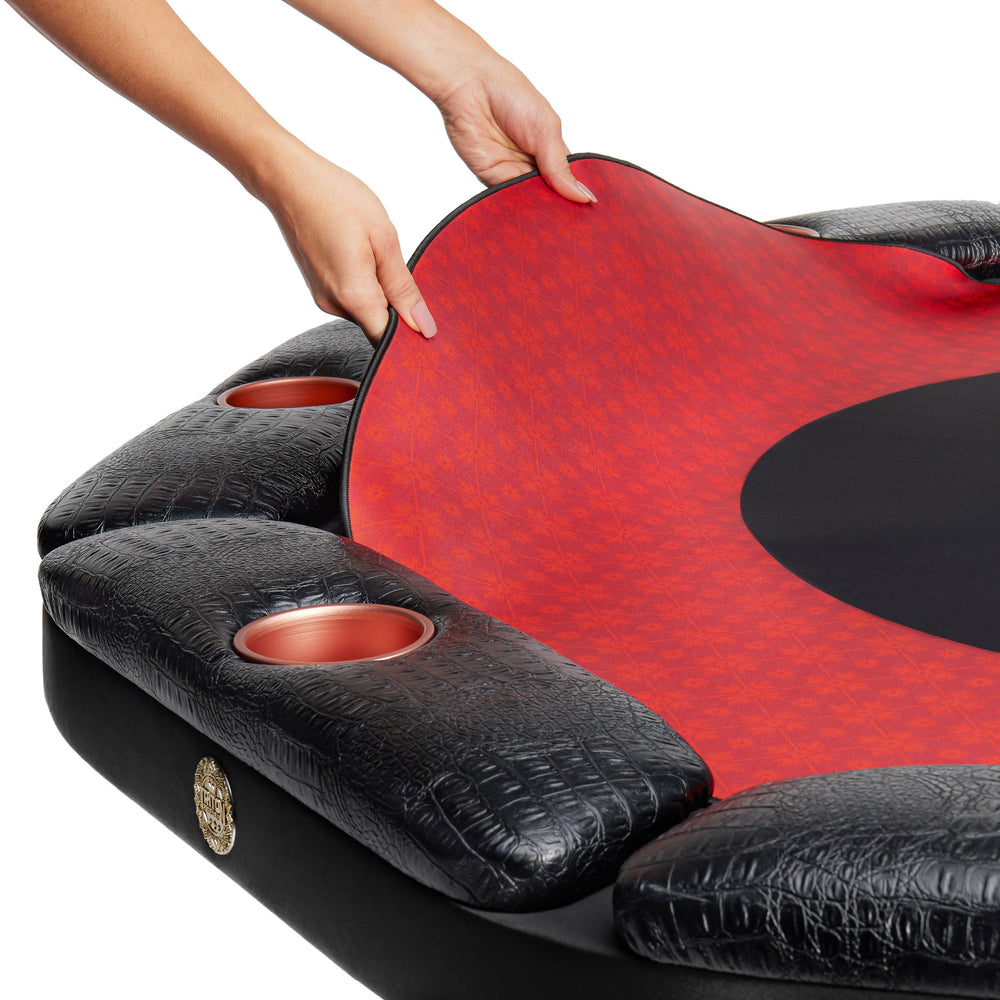Triton 8 Person Poker Table – Foldable & Comfortable