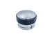 Sunstone P-Knob-S grill and side burner replacement control knob, stainless finish with black grip ring and indicator markings on white background.