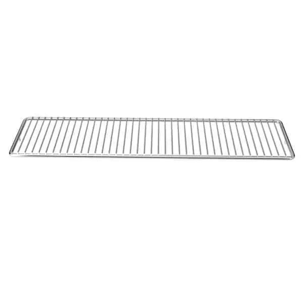 Sunstone P-Wrack-4B warming rack for 34-inch infrared grill, stainless wire rack in horizontal top view on white background.