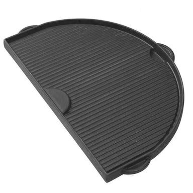 Primo Half Moon Cast Iron Griddle -Grooved Side