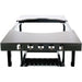 Primo Steel Cart With Stainless Steel Side Tables For Oval XL / Oval Large - Side View