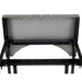 Primo Steel Cart With Stainless Steel Side Tables For Oval XL / Oval Large - View of The Shelf Underneath