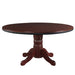 RAM Game Room GTBL60 ET 60-inch round dining table in espresso finish