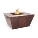 The Outdoor Plus Redan Metal Fire Pit Hammered Copper