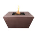The Outdoor Plus Redan Metal Fire Pit Copper Vein