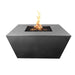 The Outdoor Plus Redan Metal Fire Pit Silver Vein