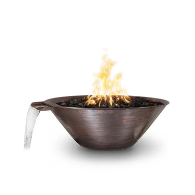 The Outdoor Plus Remi 31" Copper Fire & Water Bowl