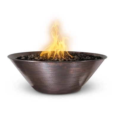 The Outdoor Plus Remi Copper Fire Bowl – 31" Round