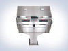 ElectriChef Ruby 32" Dual Pedestal Electric Grill - Front View Closed Lid