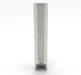 Product view of the Sunstone SCC3SP90 3-inch by 3-inch stainless steel 90-degree corner spacer panel for outdoor kitchen cabinet installations.