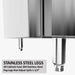 Close-up of 304 stainless steel peg legs on a Sunstone cabinet, showing the adjustable height mechanism that extends up to 1-1/2 inches.