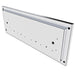 Rear view of the Sunstone SAP30WDDE Designer Face Panel showing the mounting holes and internal construction for installation on a 30-inch warming drawer.
