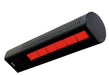 High-temperature glass face on a SunStar SGL1560 infrared gas heater for wind resistance.