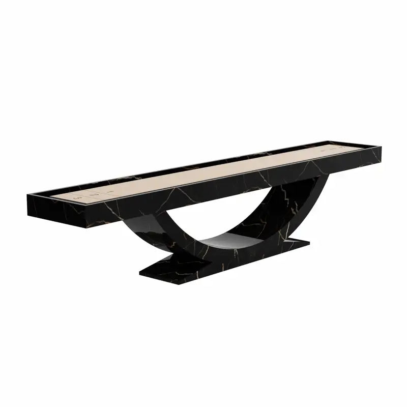 Siamun 9 ft Shuffleboard by Arts Gameroom Sahara Noir