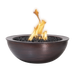 The Outdoor Plus Sedona Hammered Patina Copper Fire Bowl