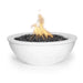 The Outdoor Plus Sedona 48" Powder Coat Fire Pit - White