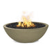The Outdoor Plus Sedona GFRC Fire Pit – Narrow Ledge Ash