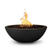 The Outdoor Plus Sedona GFRC Concrete Fire Bowl - Black