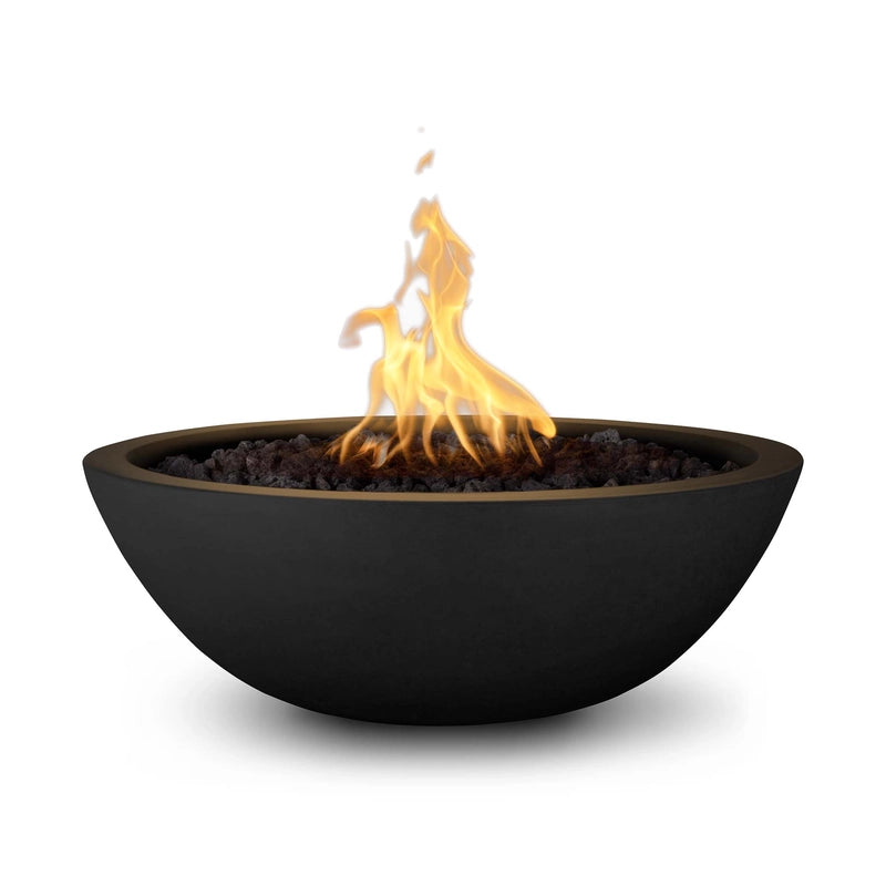 The Outdoor Plus Sedona GFRC Concrete Fire Bowl - Black