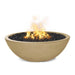 The Outdoor Plus Sedona GFRC Fire Pit – Narrow Ledge Brown