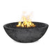 The Outdoor Plus Sedona GFRC Concrete Fire Bowl - Rustic Gray