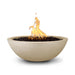 The Outdoor Plus Sedona GFRC Concrete Fire Bowl - Vanilla