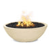 The Outdoor Plus Sedona GFRC Fire Pit – Narrow Ledge Vanilla