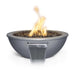 The Outdoor Plus Sedona Powder Coated Fire & Water Bowl - Smooth Gray