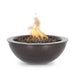 The Outdoor Plus Sedona Metal Powder Coat Fire Bowl - Copper Vein Finish